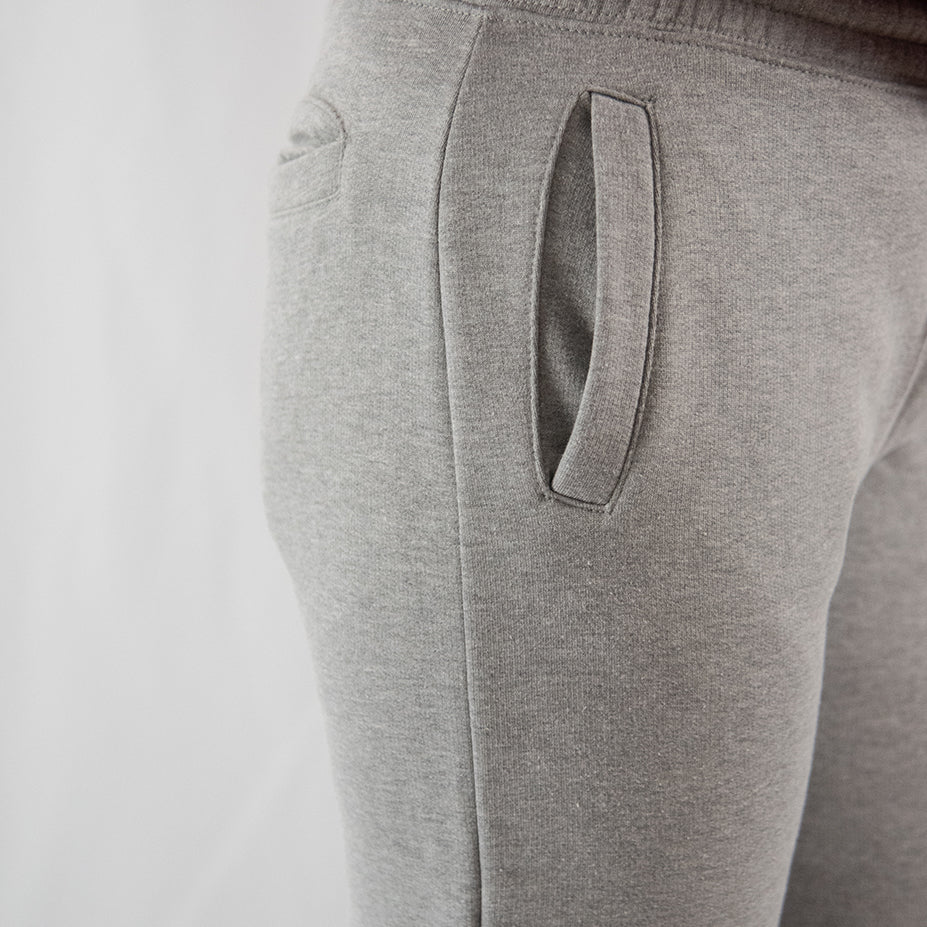 Heather Grey GOTS® Organic Cotton Sweatpants